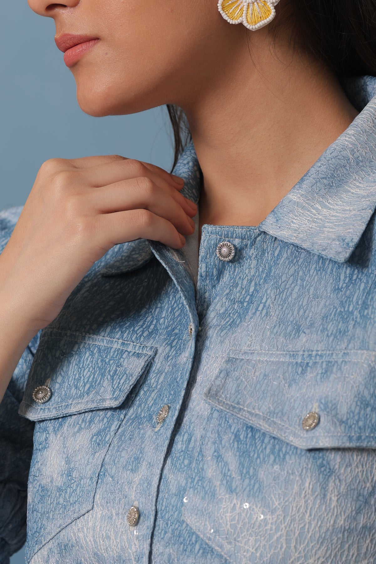 Iris Denim Co-ord Set