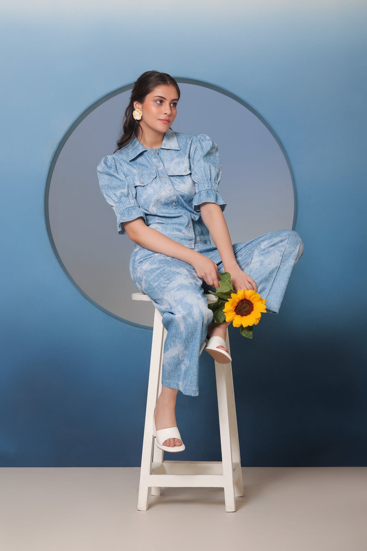 Iris Denim Co-ord Set