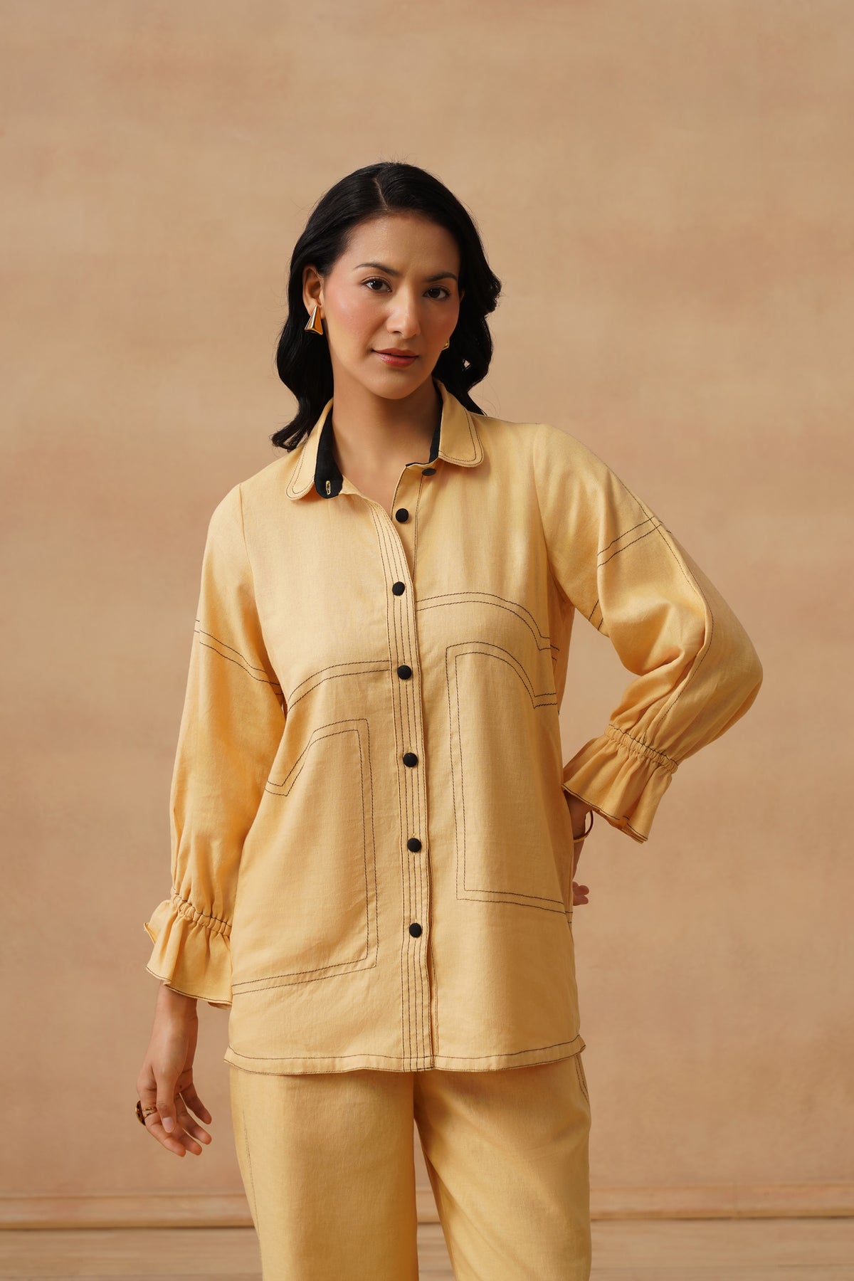 Halo Co-ord Set - Butter Yellow