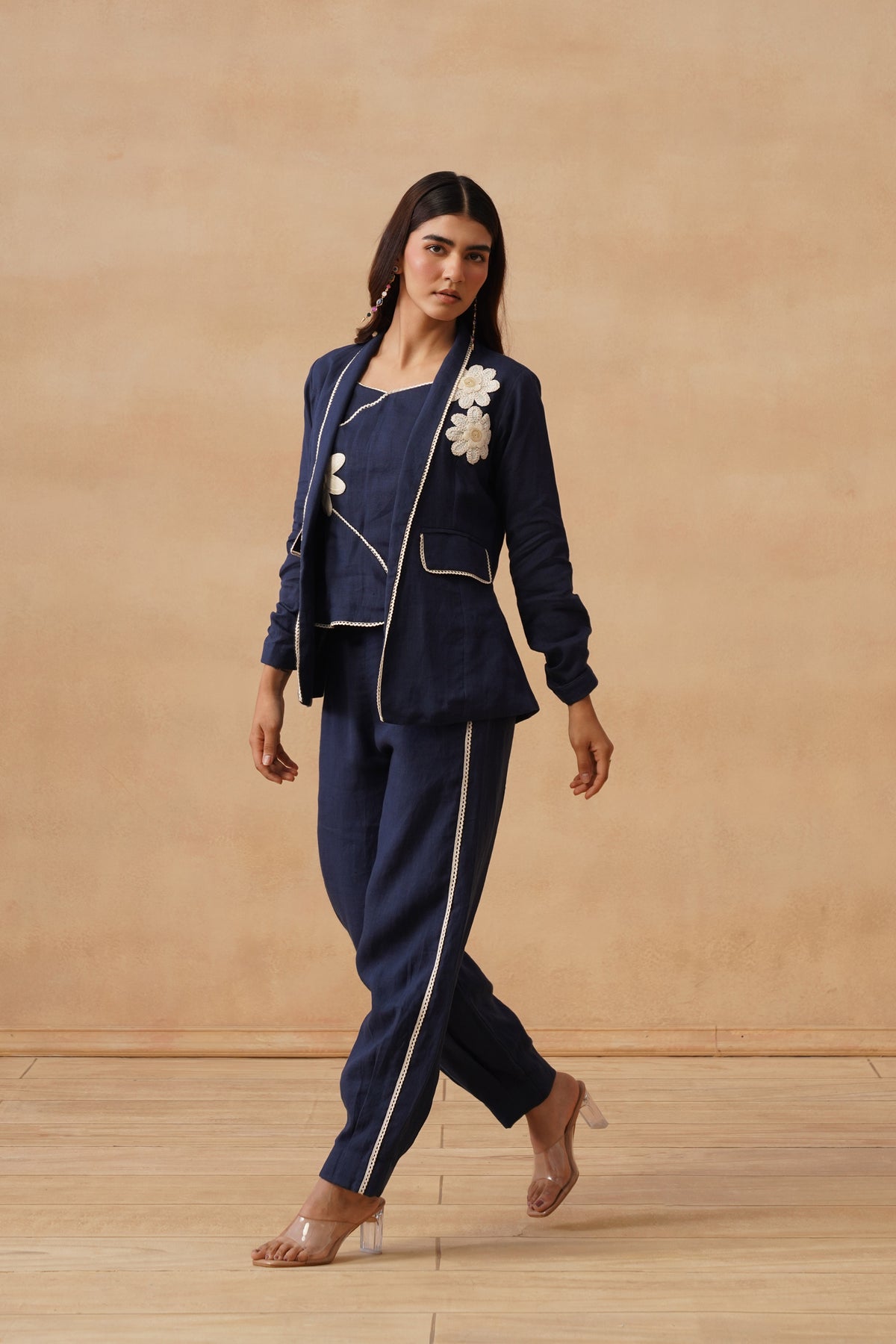 Meadow Co-ord Set - Navy