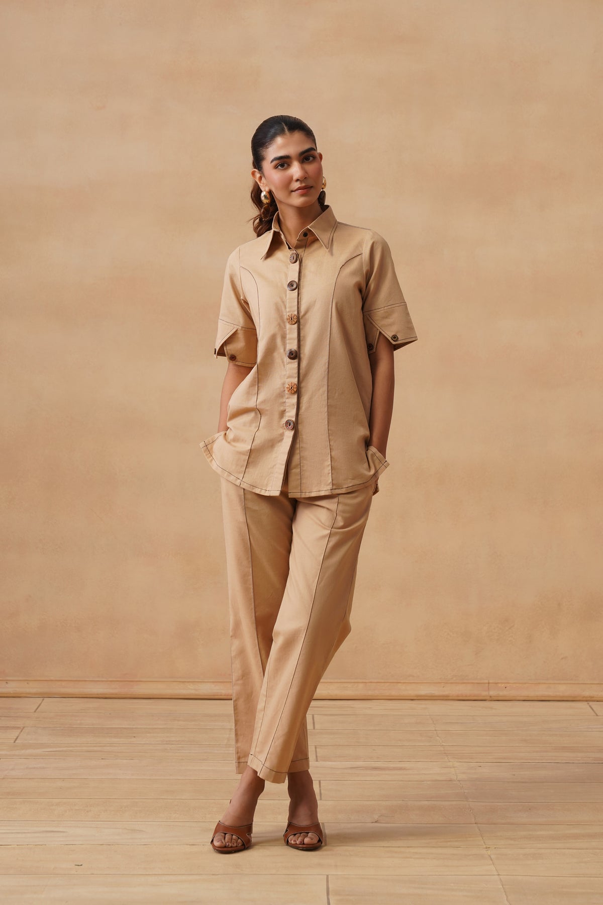 Dune Co-ord Set - Sand