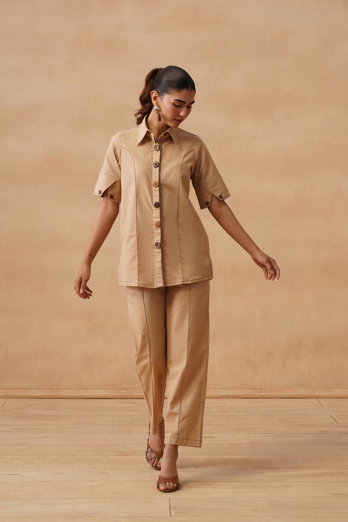 Dune Co-ord Set - Sand