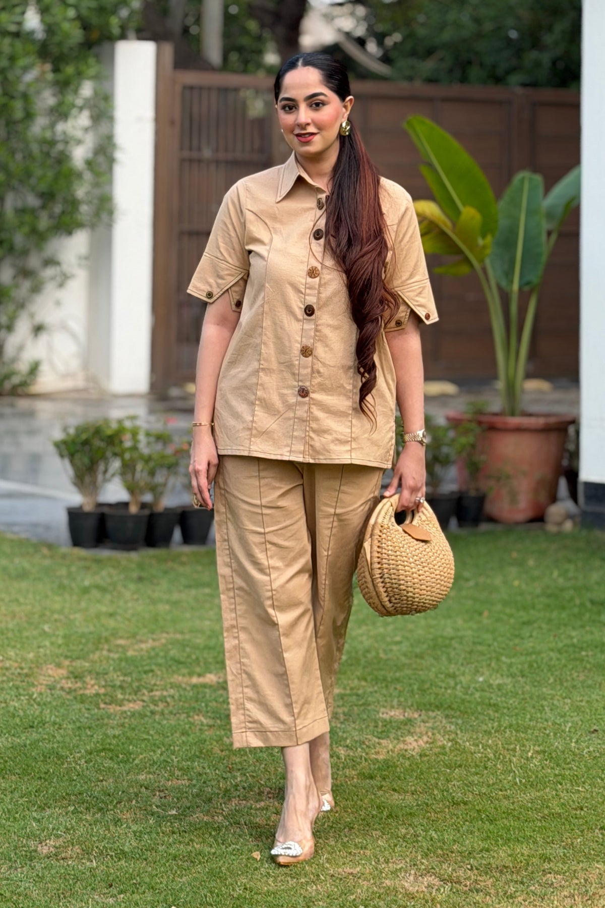 Dune Co-ord Set - Sand