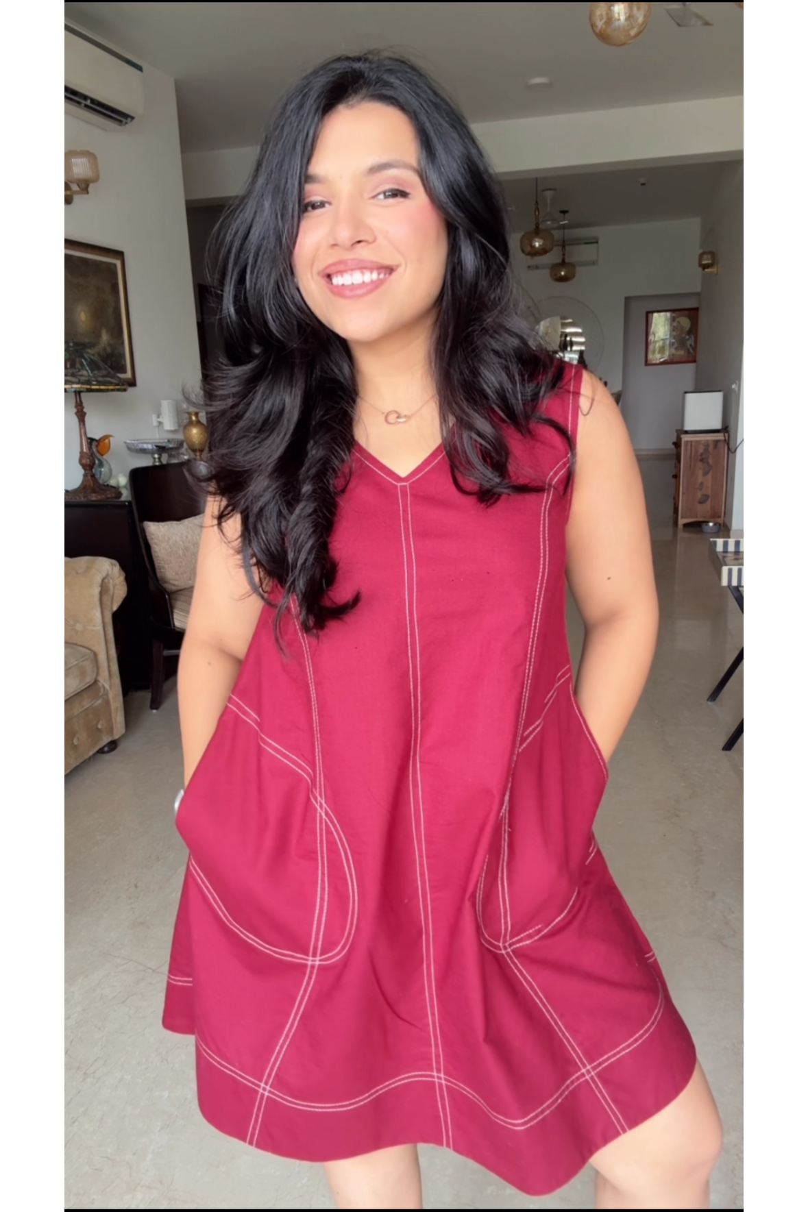 Cove Dress - Red