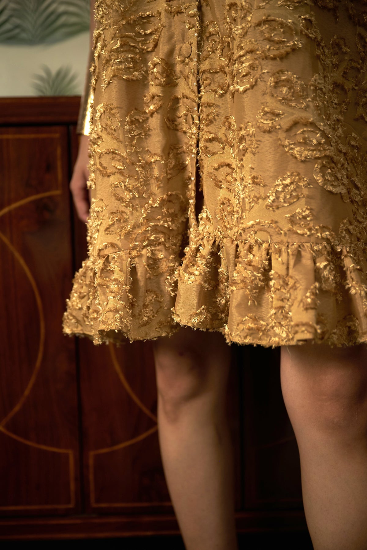 Saira Dress - Champagne