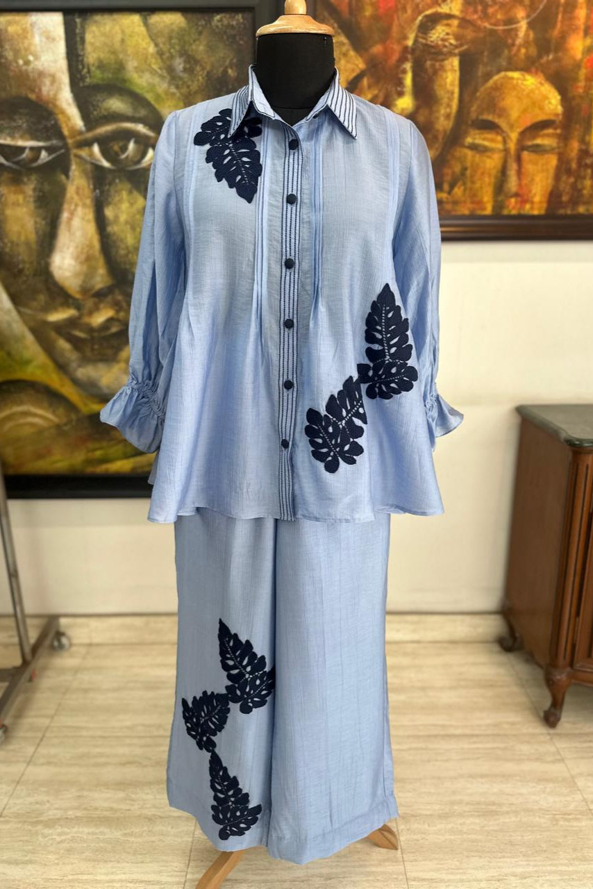 Azura Co-ord Set - Ice Blue